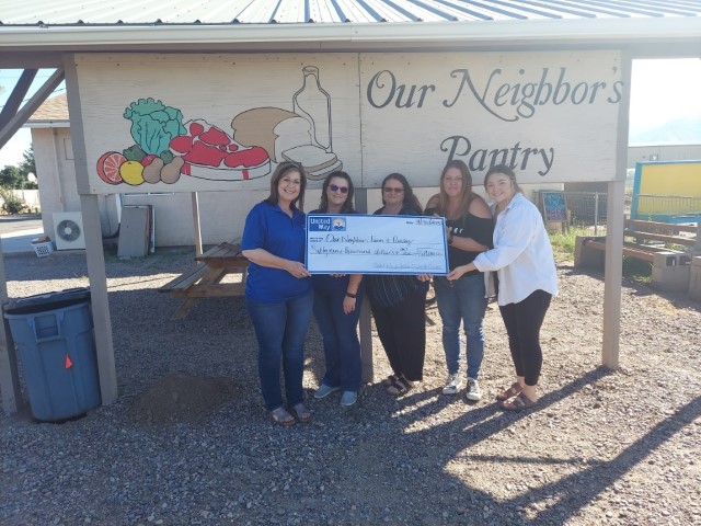 Grant Funds in the amount of $69,000 were awarded to Our Neighbors Farm and Pantry for the Security through Transition Program to assist with funding through transitions in staff and improvements to the pantry and garden.